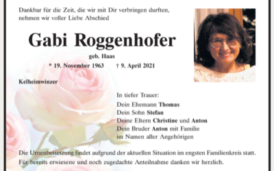 Sportverein trauert um langjährige Schriftführerin Gabi Roggenhofer