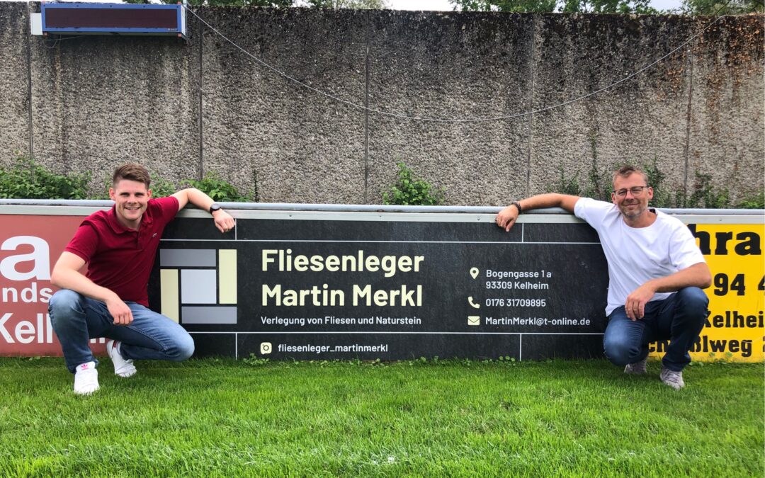 Neuer Partner: Fliesenleger Martin Merkl