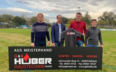 Neuer Partner: G&B Huber Haustechnik GmbH unterstützt Sportverein